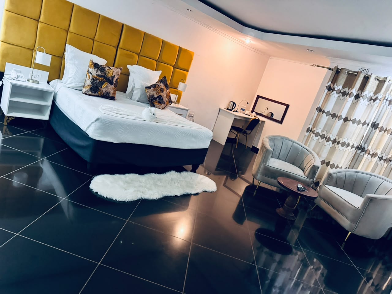 Standard room at DreamWoods hotel in Masvingo