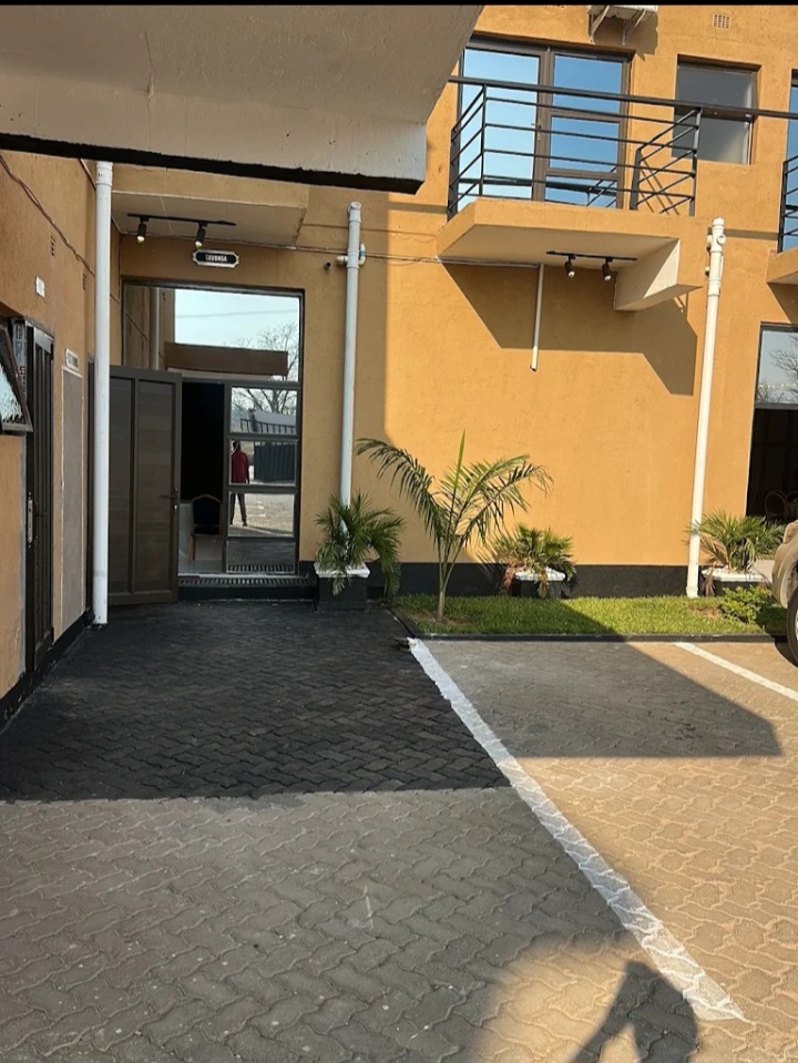 DreamWoods courtyard and lounge entrance in Masvingo