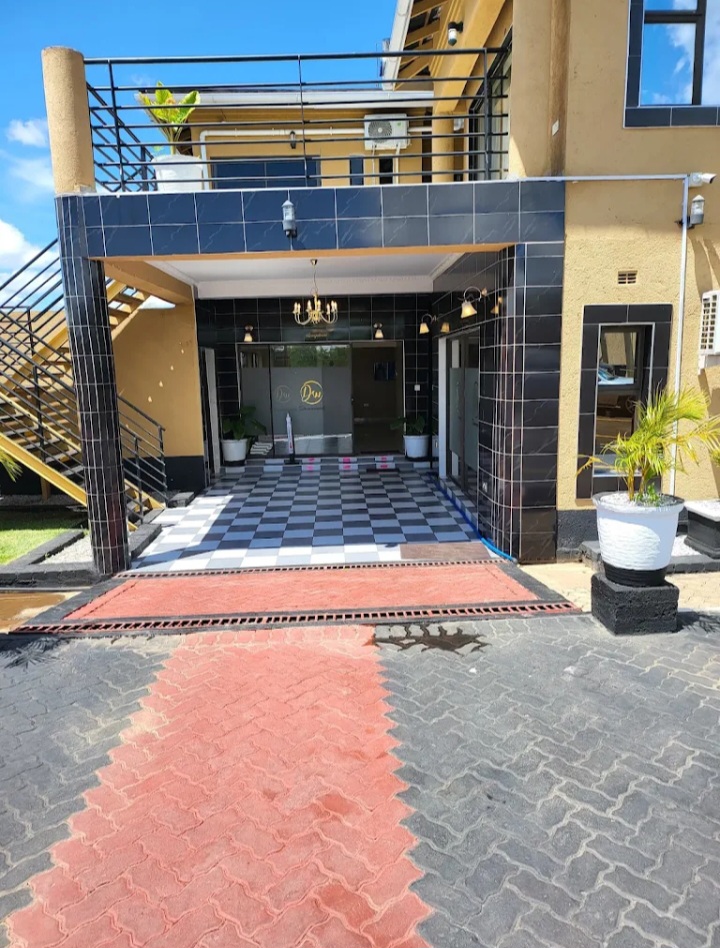 DreamWoods tiled main entrance in Masvingo